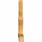 Ekena Millwork Alberta Rough Sawn Timber Gable Bracket, Western Red Cedar, 108"W x 58"H x 6"D x 6"F, 13/12 Pitch GBW108X58X0606ALB00RWR - alternate 3
